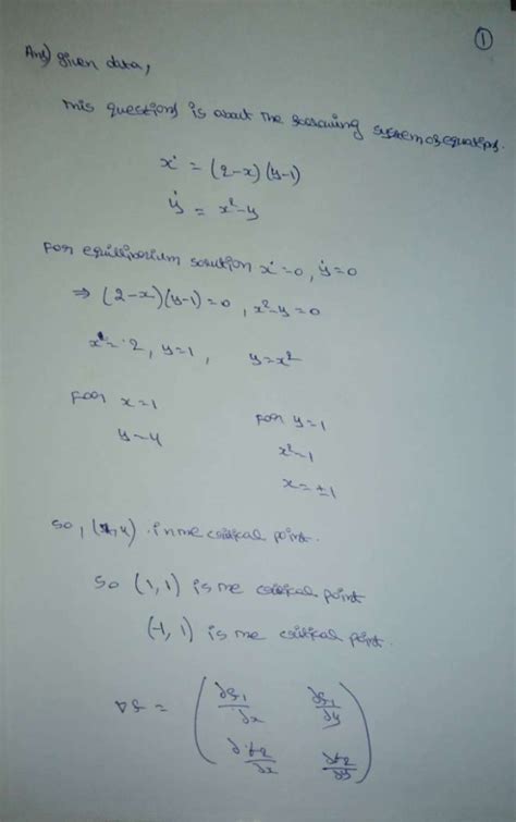 2 28 marks this questions is about the following system of equations x 2 x y 1 a find