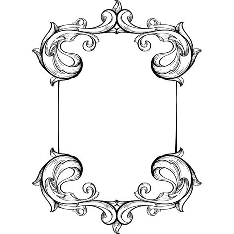 Download Vintage frame vector art - Free vector image in AI and EPS format.