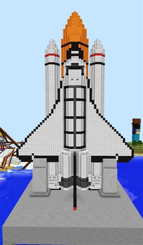 Woolcity Rocketship Minecraft Project