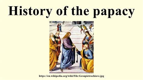History Of The Papacy Youtube