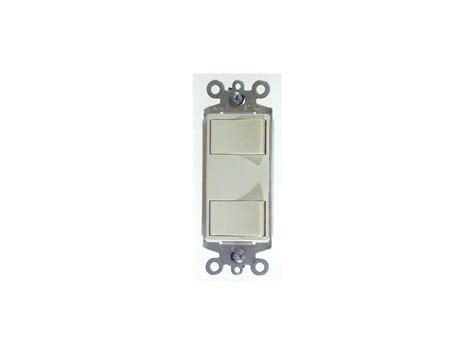 Leviton 15 Amp White Commercial Grade Decora Ac Combination Switch