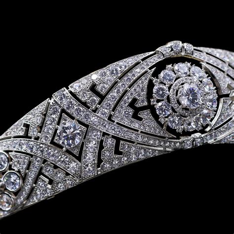 Queen Marys Diamond Bandeau Luxury Royal Inspired Tiaras