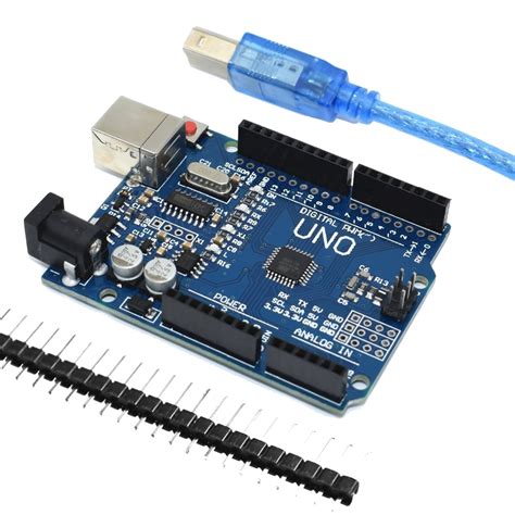Arduino Uno R3 Mega328p Ch340g Compatible Cable Usb Pines
