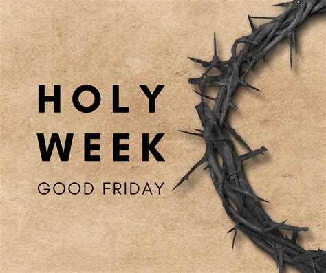 Holy Week Good Friday Legacurry Presbyterian Church
