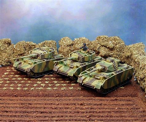 Plastic Soldier Company 172 Scale German Panzer Iv Finished