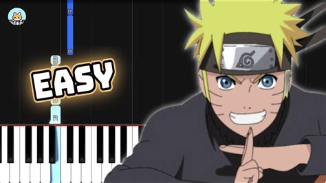 Naruto Shippuden Op 3 Blue Bird Easy Piano Tutorial And Sheet Music