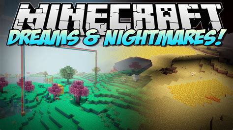 Minecraft Dreams And Nightmares Brand New Dimensions Mod Showcase