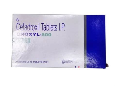 Cefadroxil Droxyl 500 Tablet At Rs 50stripe In Surat Id 2849900384391