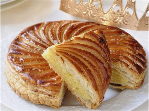 A type of flat, round cake from france. Galette des Rois - Kings' Cake - Alliance Française of the ...