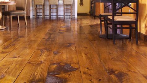 Rustic Wide Plank Wood Flooring Signature Sales And Management Wood