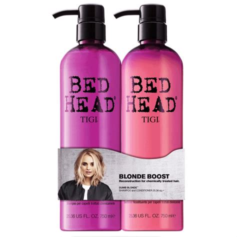 Duo Dumb Blonde Conditioner Shampoing Tigi Bed Head Ml
