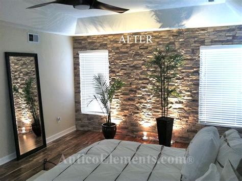 I Love These Faux Stone Panels To Turn The Living Room