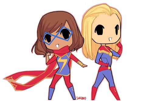 Star Struck Awesome Commission By Sirdef Captain Marvel Ms Marvel