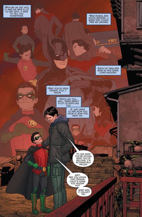 Dick Grayson And Damian Waynes Reunion Comicnewbies