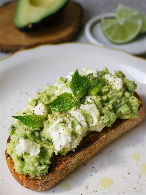 Avocado Toast With Goat Cheese And Lime Avocado Toast Recipes With A