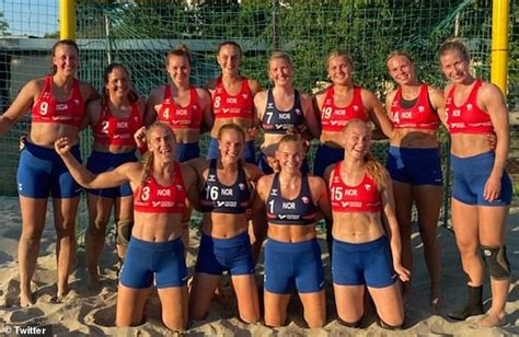 Us Womens Beach Volleyball Team Wears Bikini Bottoms After Norways