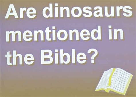 Search For Bible Truths Does The Bible Mention Dinosaurs