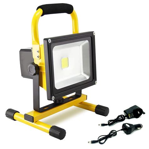 2400lm 30w Led Work Lights Portable Rechargeable Flood Light Ip65
