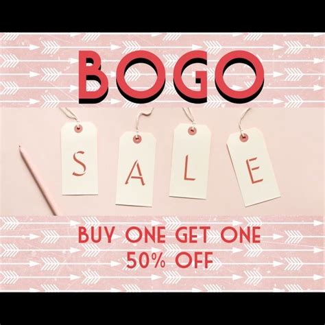 Bogo Sale Buy One Get One Bogo Sale Bogo