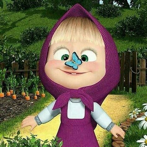 Masha and the bear for illustration class. Pin on Animation