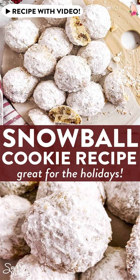 melt in your mouth pecan snowball cookies artofit