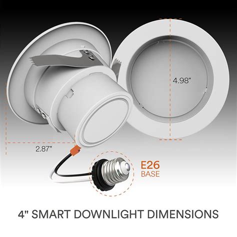 Ilintek Smart Recessed Lighting 4 Inch Adopts Bluetooth Low Energy