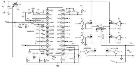 Ucc28951 Q1 Controller Pinout Datasheet And Application Circuit
