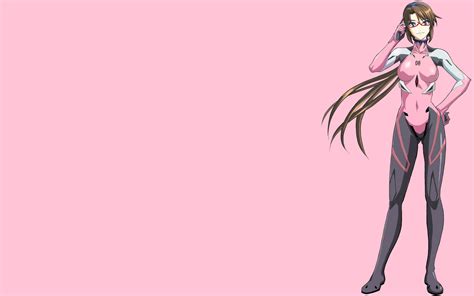 Wallpaper Illustration Anime Girls Neon Genesis Evangelion Cartoon Makinami Mari Sketch