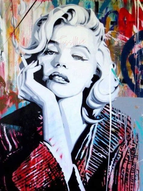 Digital Marilyn Monroe Abstract Wall Art Highly Printable Etsy
