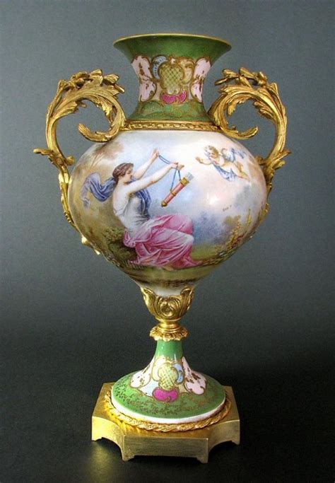 Sold Price Magnificent 19th C Sevres Hand Painted Vase Invalid Date