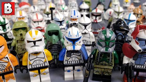 Every Lego Clone Trooper Ever Made 2019 Update Youtube