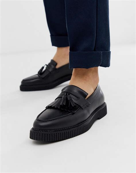 Asos Loafers In Black For Men Lyst Uk