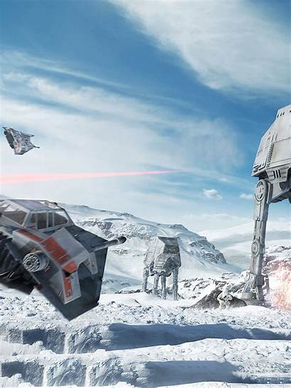 Tablet Wars Star Snow Background Battlefront 4k