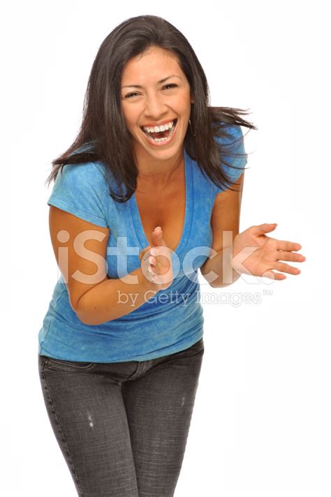 Young Woman Laughing Stock Photo Royalty Free Freeimages