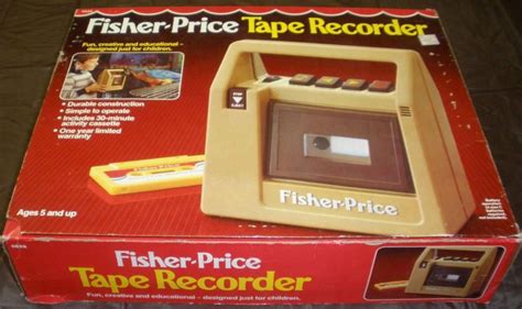 826 Fisher Price Tape Recorder