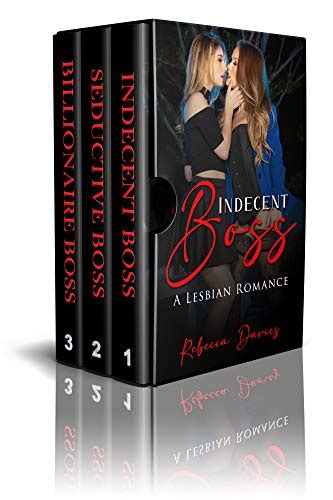 indecent boss a lesbian romance lesbian boss romance collection bundle ebook davies rebecca