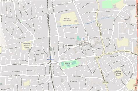 Formby Map Great Britain Latitude And Longitude Free England Maps
