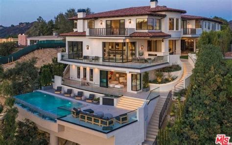 Million Newly Built Mansion In Los Angeles California Homes Of