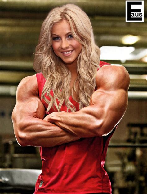 Huge Female Bodybuilder By ~edinaus On Deviantart Body Building Women Muscle Women Abs Women