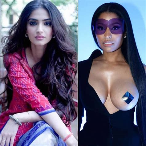 Sonam Kapoor Comments On Nicki Minajs Breast Show I Would Never Put
