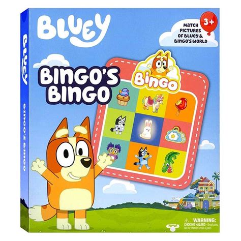 Bluey Bingos Bingo Game Free Shipping • Other • Unbranded On Deal