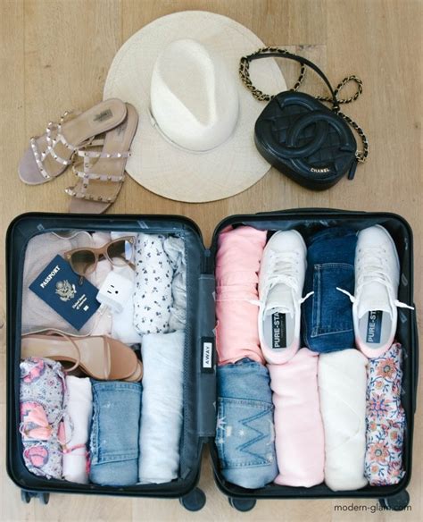 How To Pack Your Carry On Bag For A Week Modern Glam