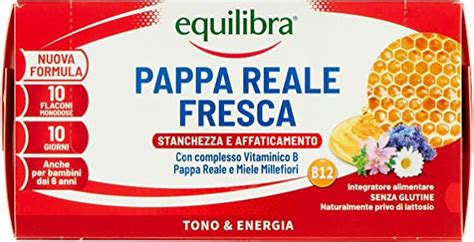 Equilibra Integratori Alimentari Pappa Reale Fresca Integratore Con