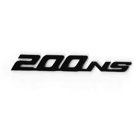 The Logo Man Acrylic Pulsar 200ns 3d Car Bike Sticker 452 X 059 X 0
