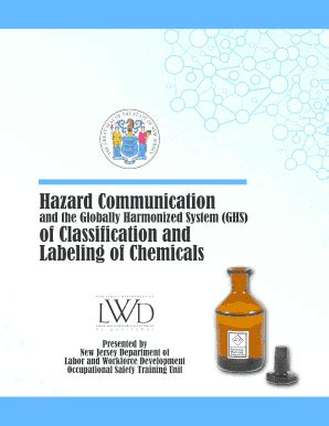 Fillable Online Hazard Communication And The Globally Harmonized System