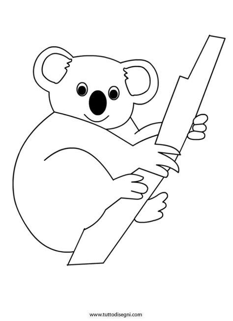 koala coloring page  Coloring page  Pinterest