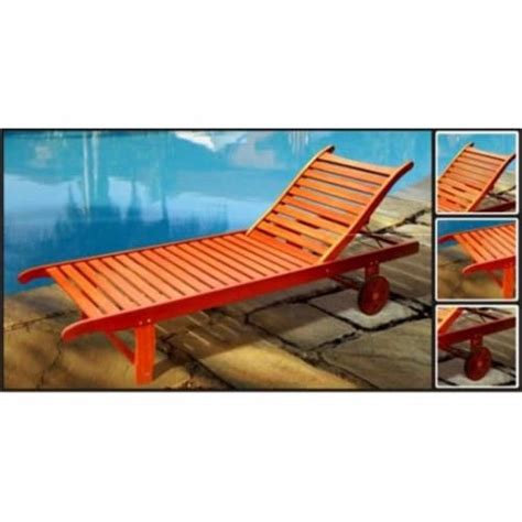 Malibu Outdoor Wood Folding Sunbathing Chaise Lounge V255 1 Fred Meyer