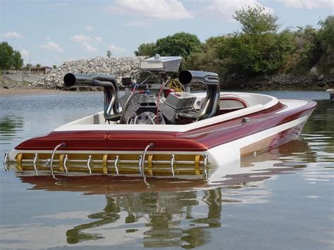 Nice Flat Bottom V Drive Boat Hydroplane Boats Drag Boat Racing