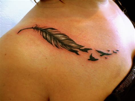Feather Bird Tattoos Designs Ideas And Meaning Tattoos For You