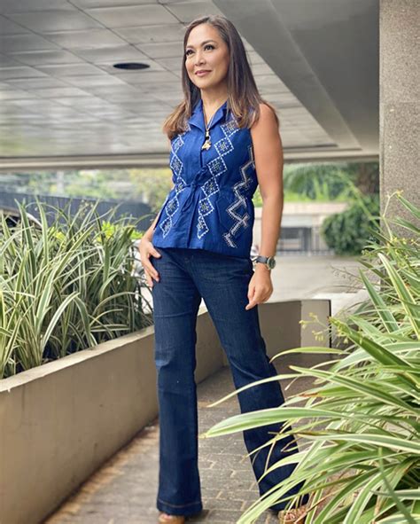 LOOK Karen Davila S OOTDs At 50 Featuring Local Weaves Preview Ph